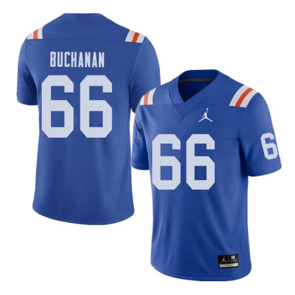 Jordan Brand Men #66 Nick Buchanan Florida Gators Throwback Alternate College Football Jersey